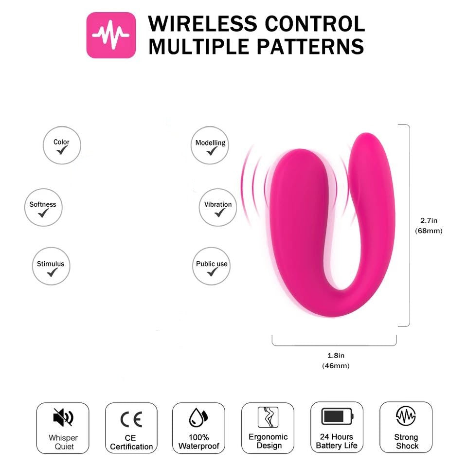 Couples Clitoris And G-Spot Vibrator - 2 desire