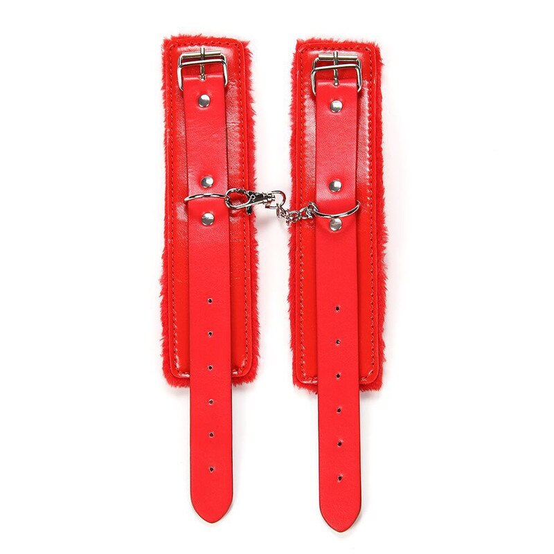 Adjustable PU Leather Handcuffs Ankle Cuff - 2 desire