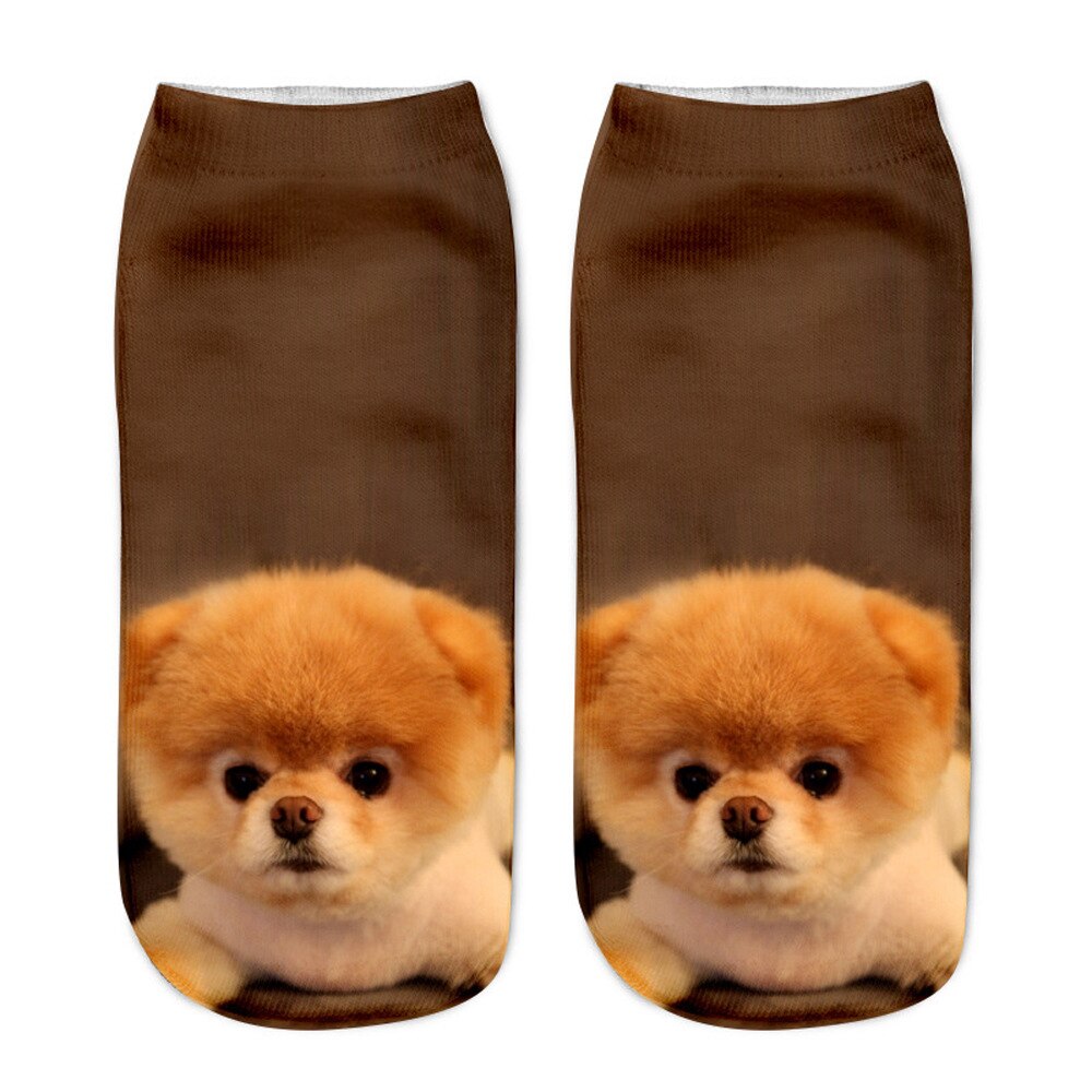 Women's Cute Aimal 3D Print Socks - 2 desire