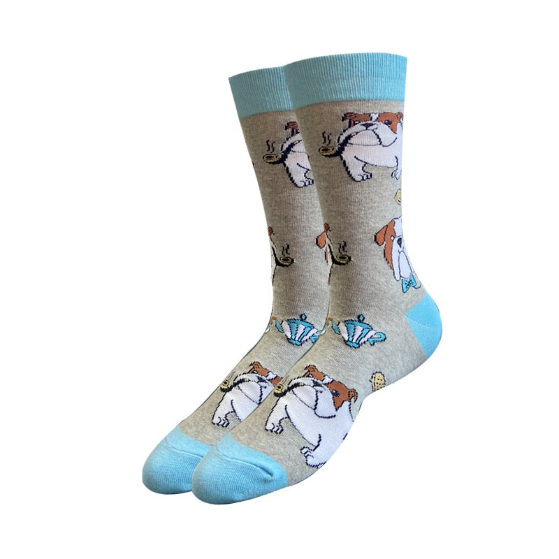 Knee-High Comic Socks - 2 desire