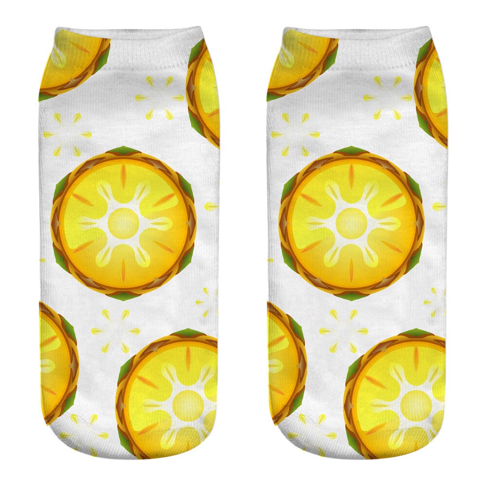 Women's Comic 3D Print Socks - 2 desire