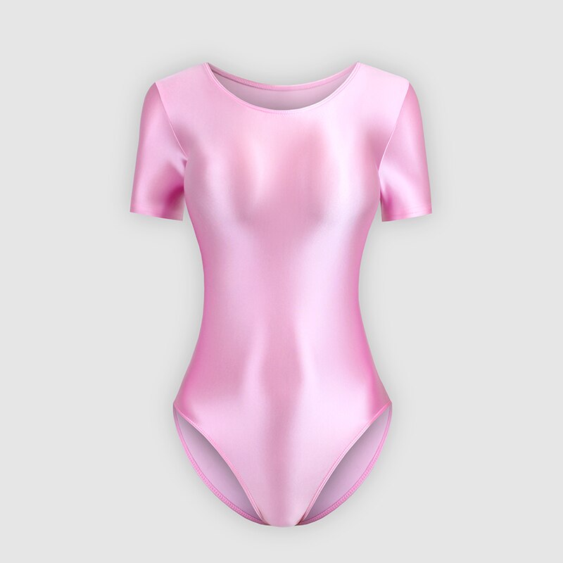 Women's Sexy Shiny Bodysuit - 2 desire