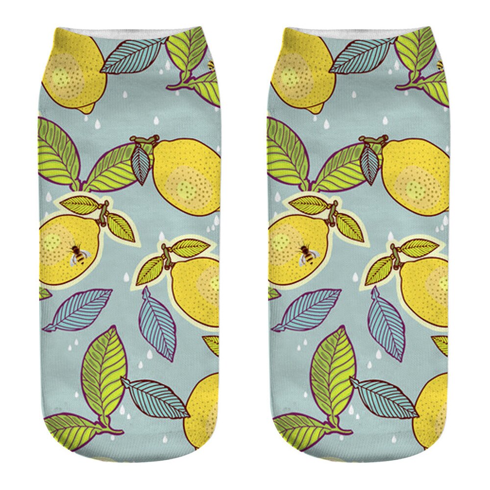 Women's Comic 3D Print Socks - 2 desire