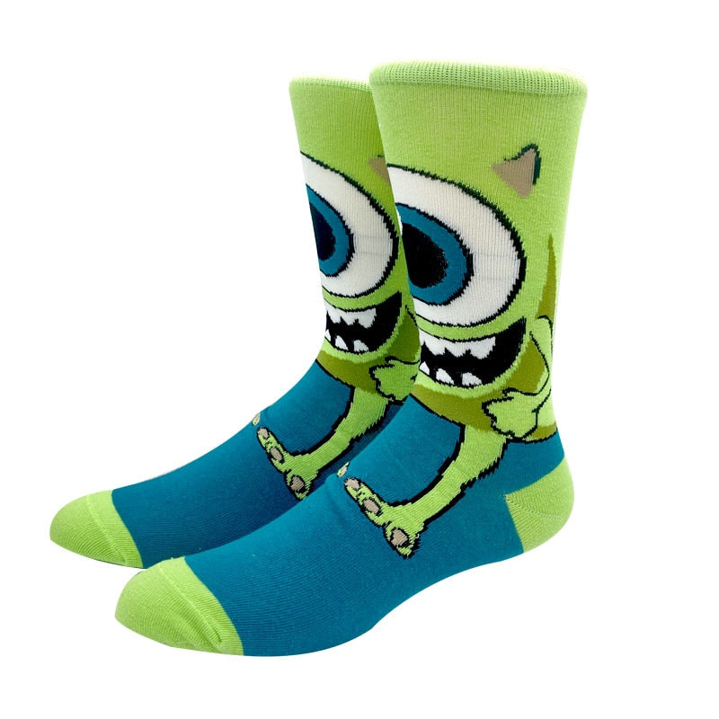 Knee-High Comic Socks - 2 desire