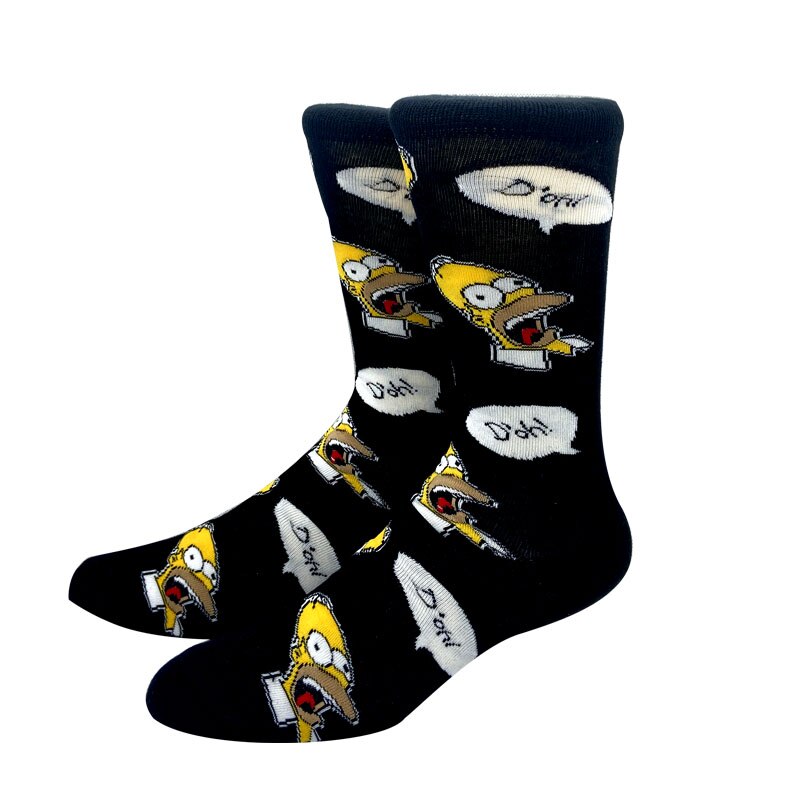 Knee-High Comic Socks - 2 desire