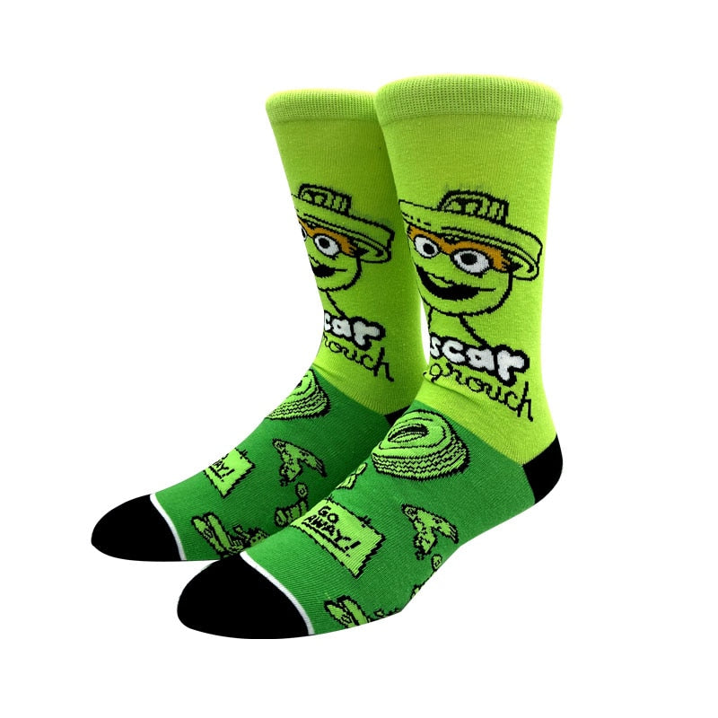 Knee-High Comic Socks - 2 desire