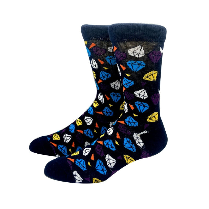 Knee-High Comic Socks - 2 desire