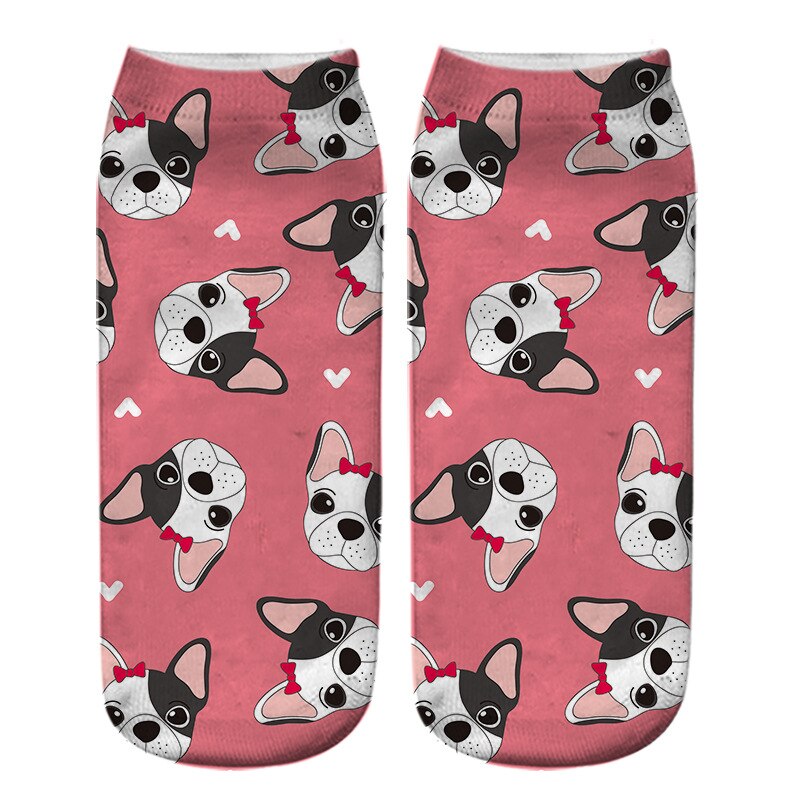 Women's Cute Aimal 3D Print Socks - 2 desire