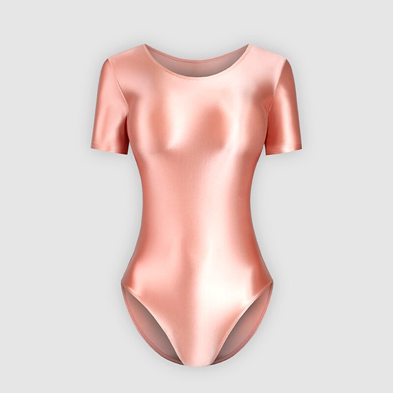 Women's Sexy Shiny Bodysuit - 2 desire