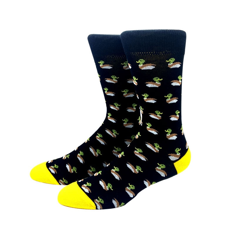 Knee-High Comic Socks - 2 desire