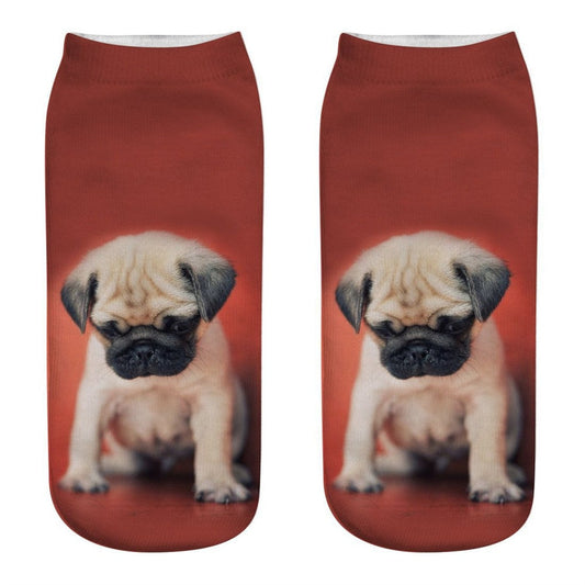 Women's Cute Aimal 3D Print Socks - 2 desire