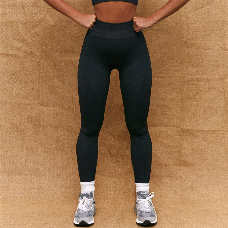 Hihgh Waist Seamless Gym Leggings