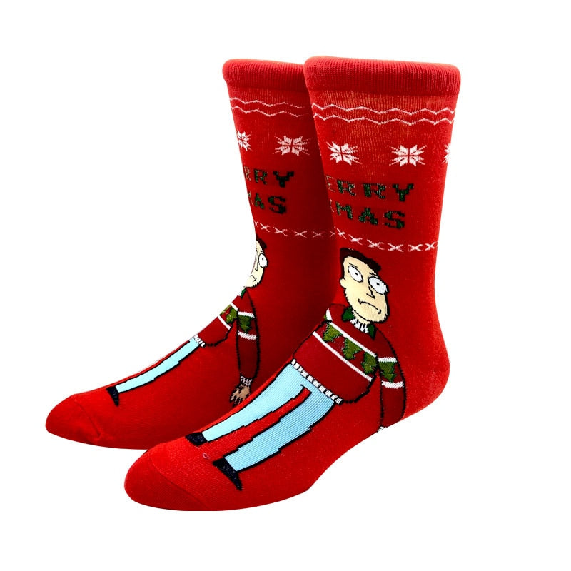 Knee-High Comic Socks - 2 desire