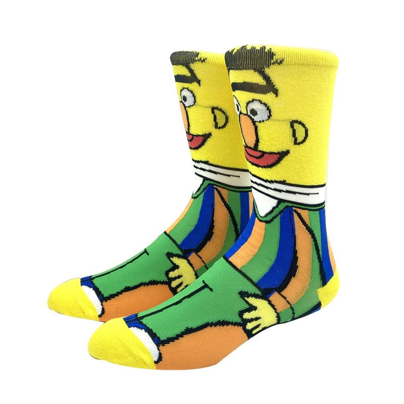 Knee-High Comic Socks - 2 desire
