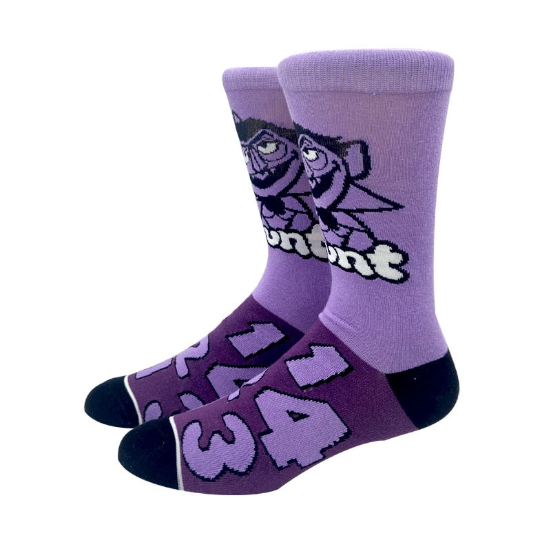 Knee-High Comic Socks - 2 desire