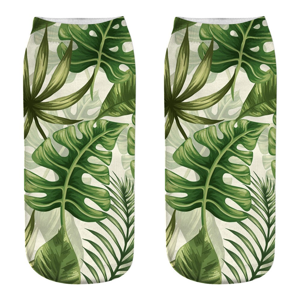 Women's Comic 3D Print Socks - 2 desire