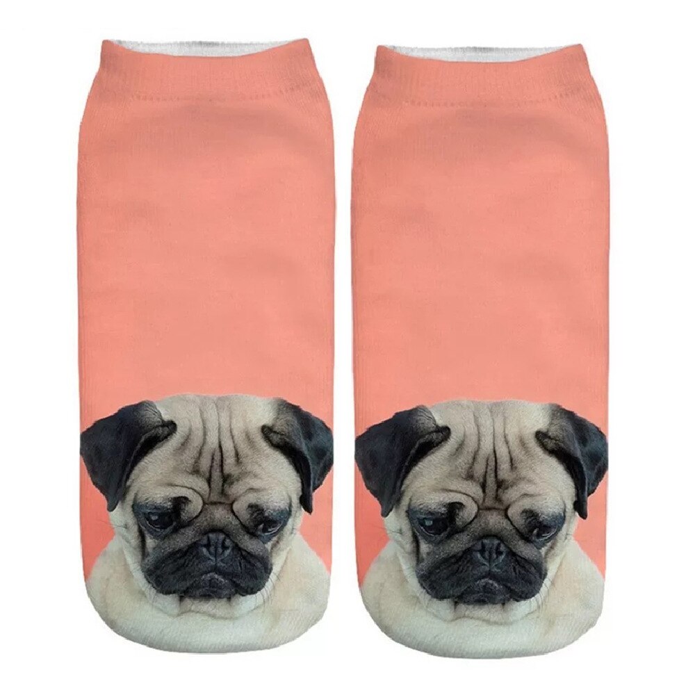 Women's Cute Aimal 3D Print Socks - 2 desire