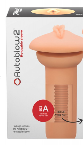 Autoblow 2 Plus Vagina Sleeve A. B. C - 2 desire