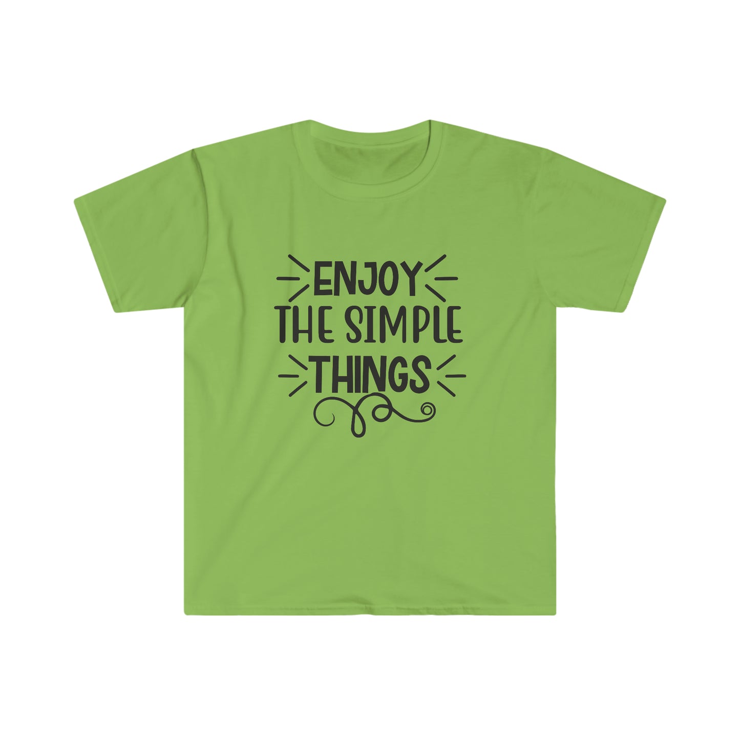 Unisex Enjoy The Simple Things T-Shirt - 2 desire