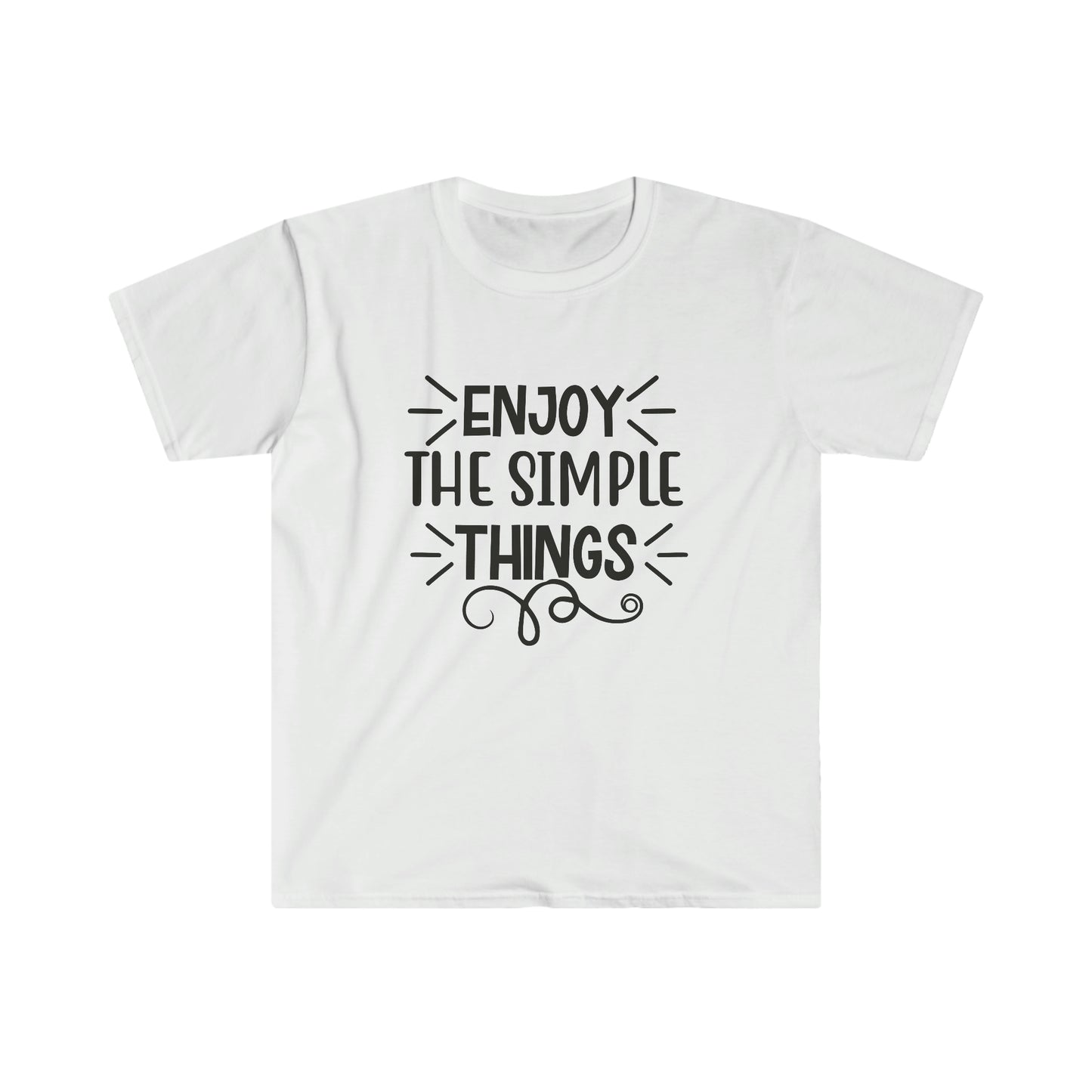 Unisex Enjoy The Simple Things T-Shirt - 2 desire