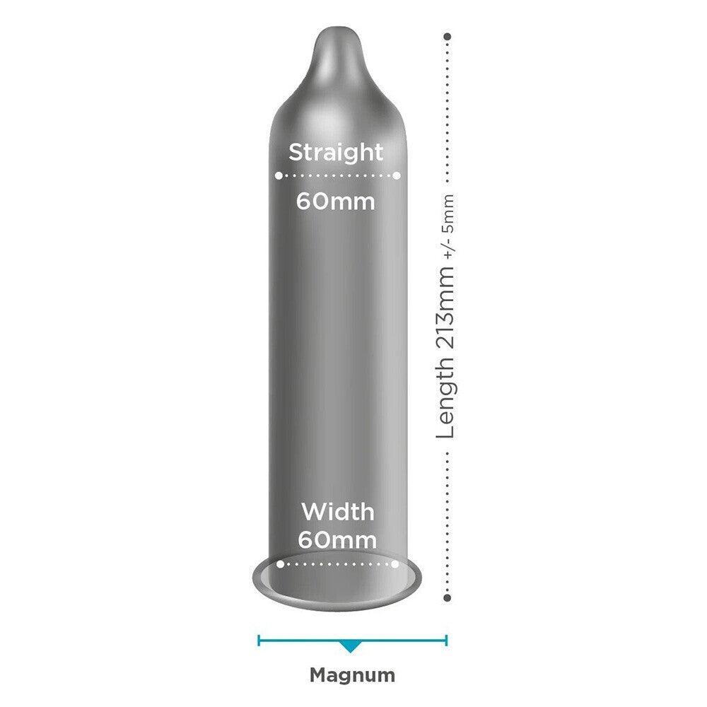 EXS Magnum Large Condoms 12 Pack - Love Power