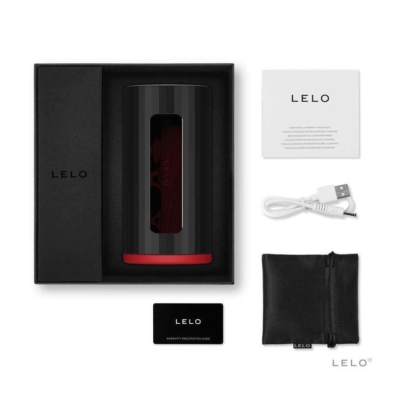 Lelo F1S V2X Masturbator Red - 2 desire