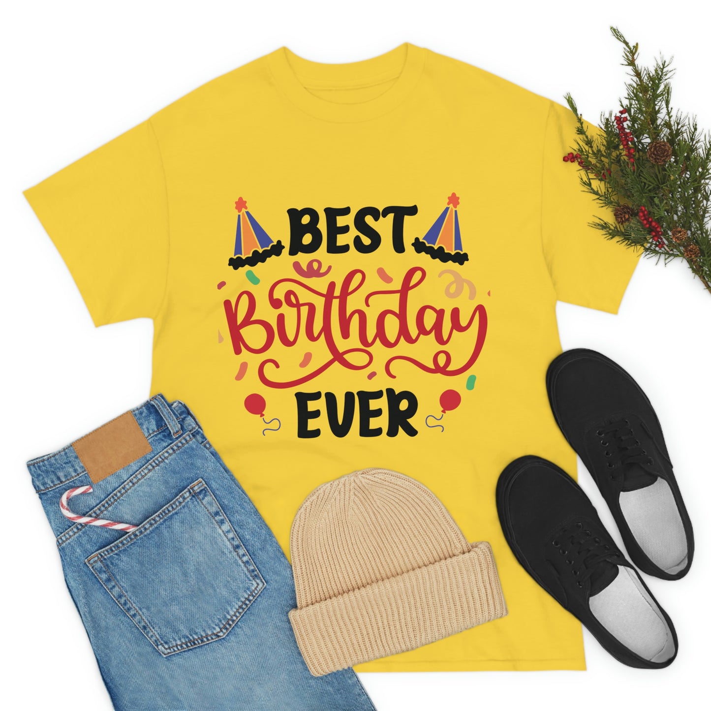 Unisex Happy Birthday T-Shirt - 2 desire
