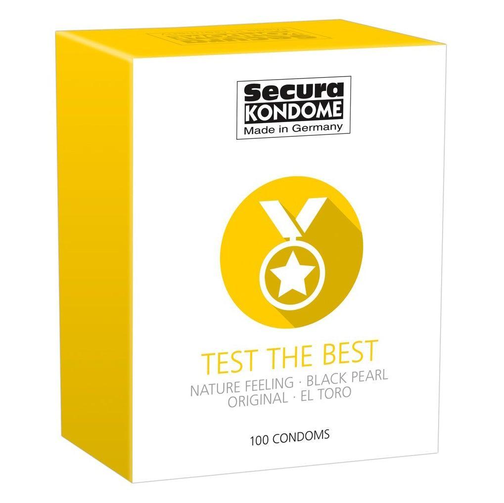 Secura Kondome Test The Best Mixed x100 Condoms - Love Power