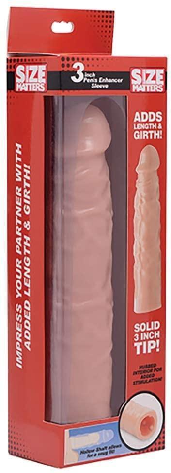 Size Matters Flesh Penis Extender - Love Power