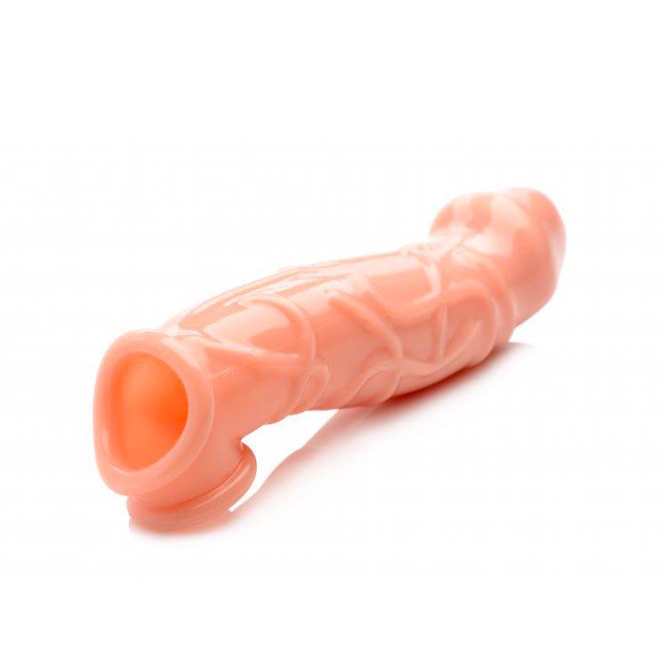 Size Matters Flesh Penis Extender Sleeve 22.85cm - Love Power