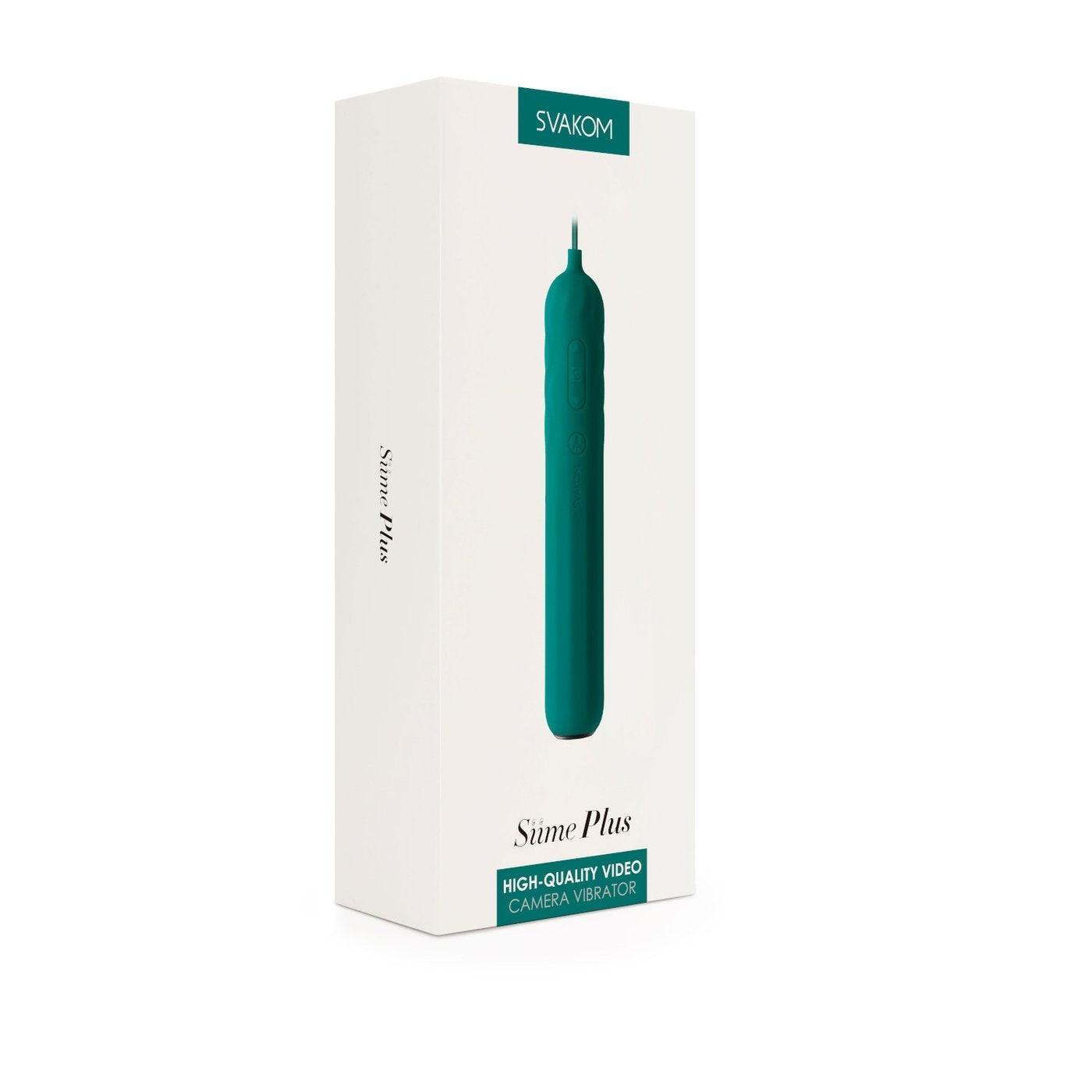 Svakom Siime Plus High Quality Video Camera Vibrator Green - Love Power