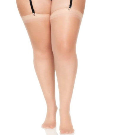 Leg Avenue Plus Size Sheer Stockings 3Pieces