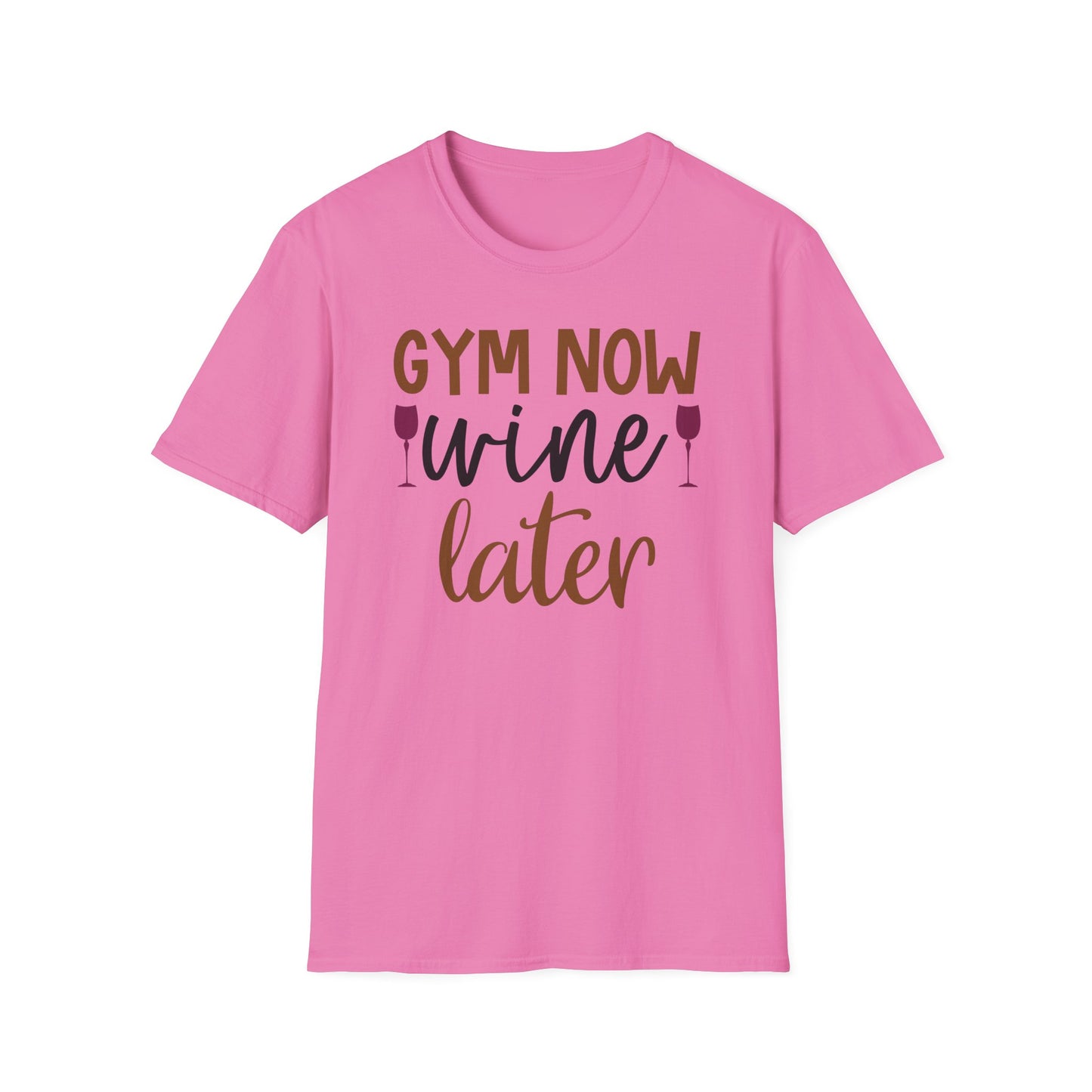 Unisex Gym Now Vine Later T-Shirt