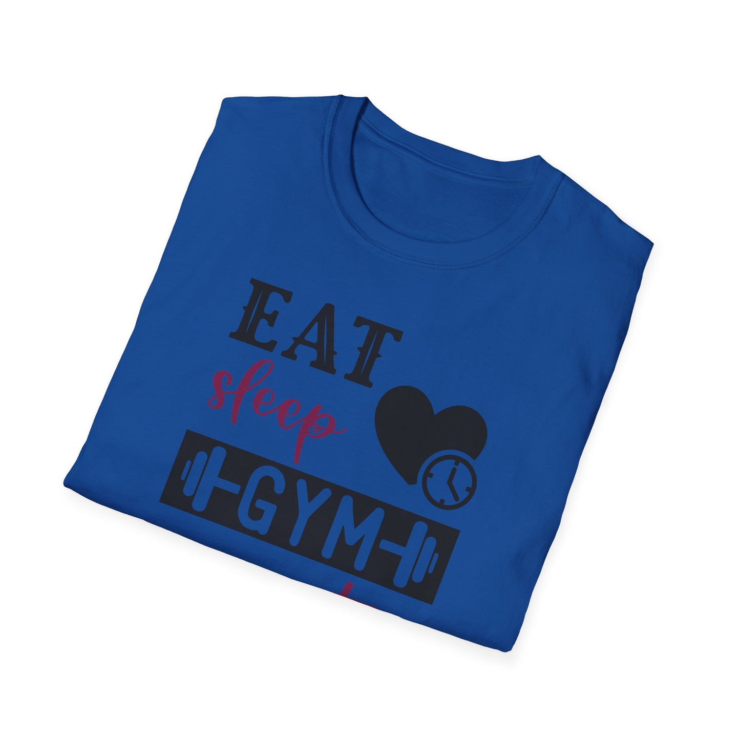 Unisex Eat Sleep Gym Repeat T-Shirt