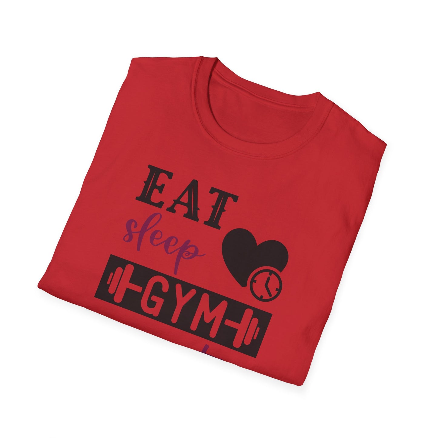 Unisex Eat Sleep Gym Repeat T-Shirt