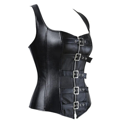 SteamPunk Leather Blake Corset