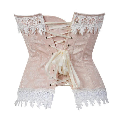 Jacquard Lace Overbust Nora Corset