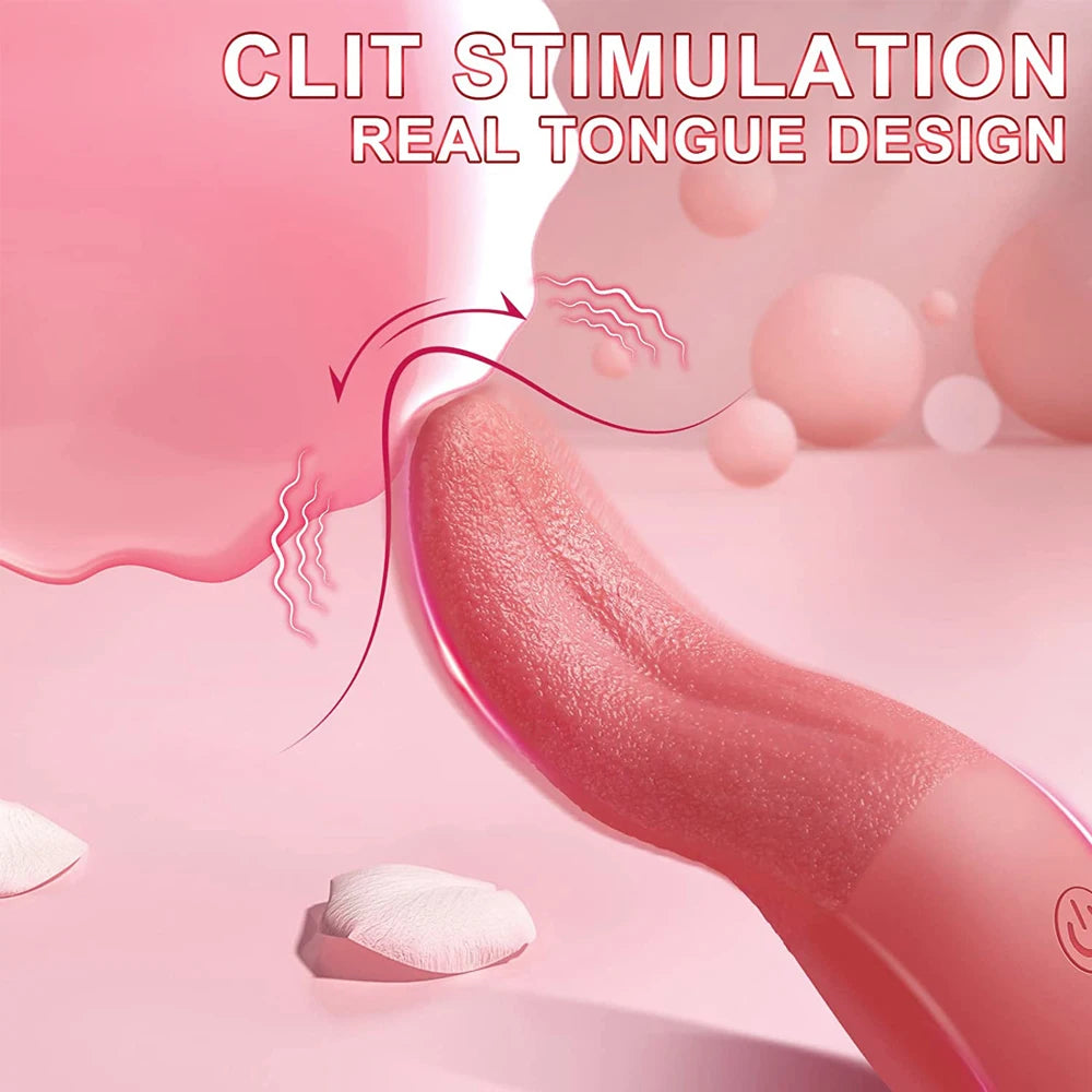 Clit Licking Tongue  Vibrator