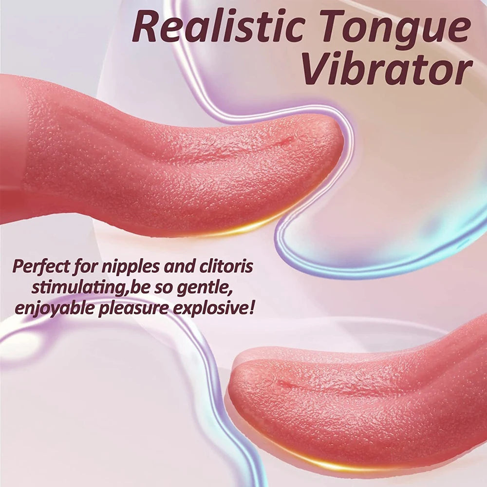 Clit Licking Tongue  Vibrator