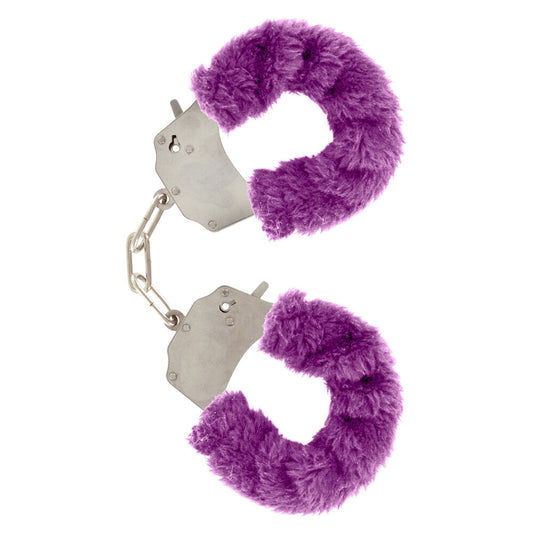 Furry Fun Wrist Cuffs Purple