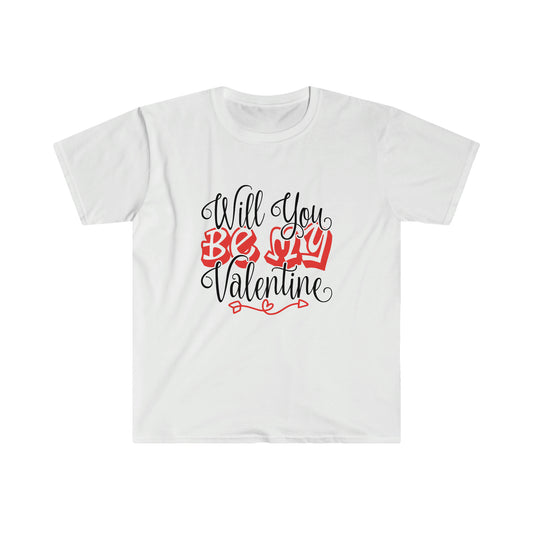 Unisex Will You Be My Valentine T-Shirt