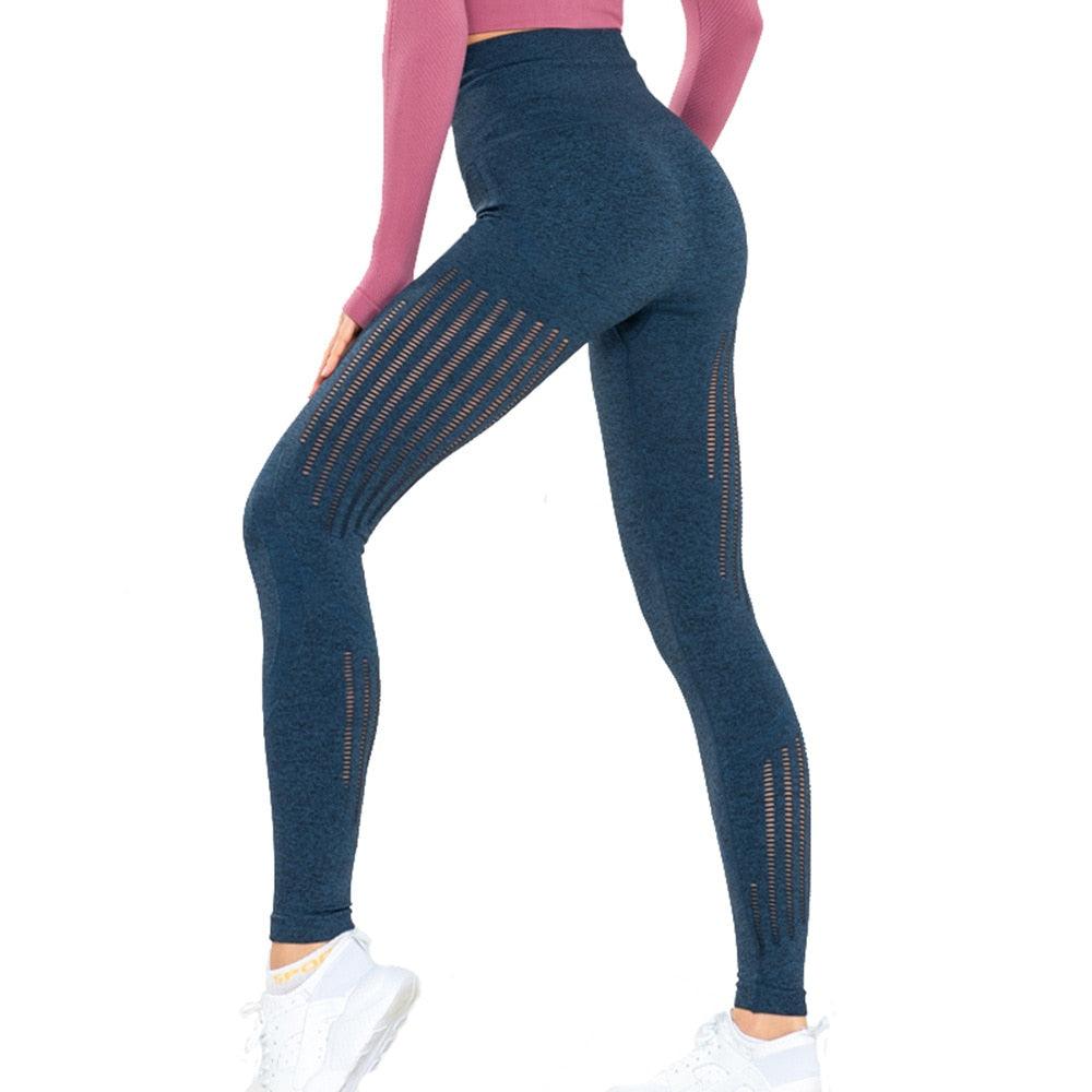 Women's  Seamless High Waist Gym Leggings - 2 desire 