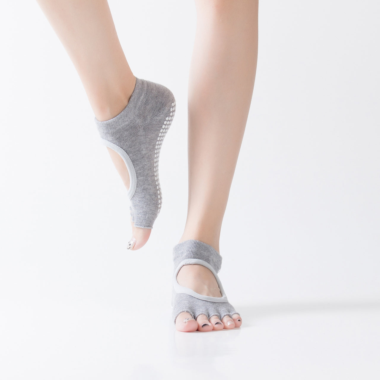 Toeless Non Slip Yoga Socks - 2 desire