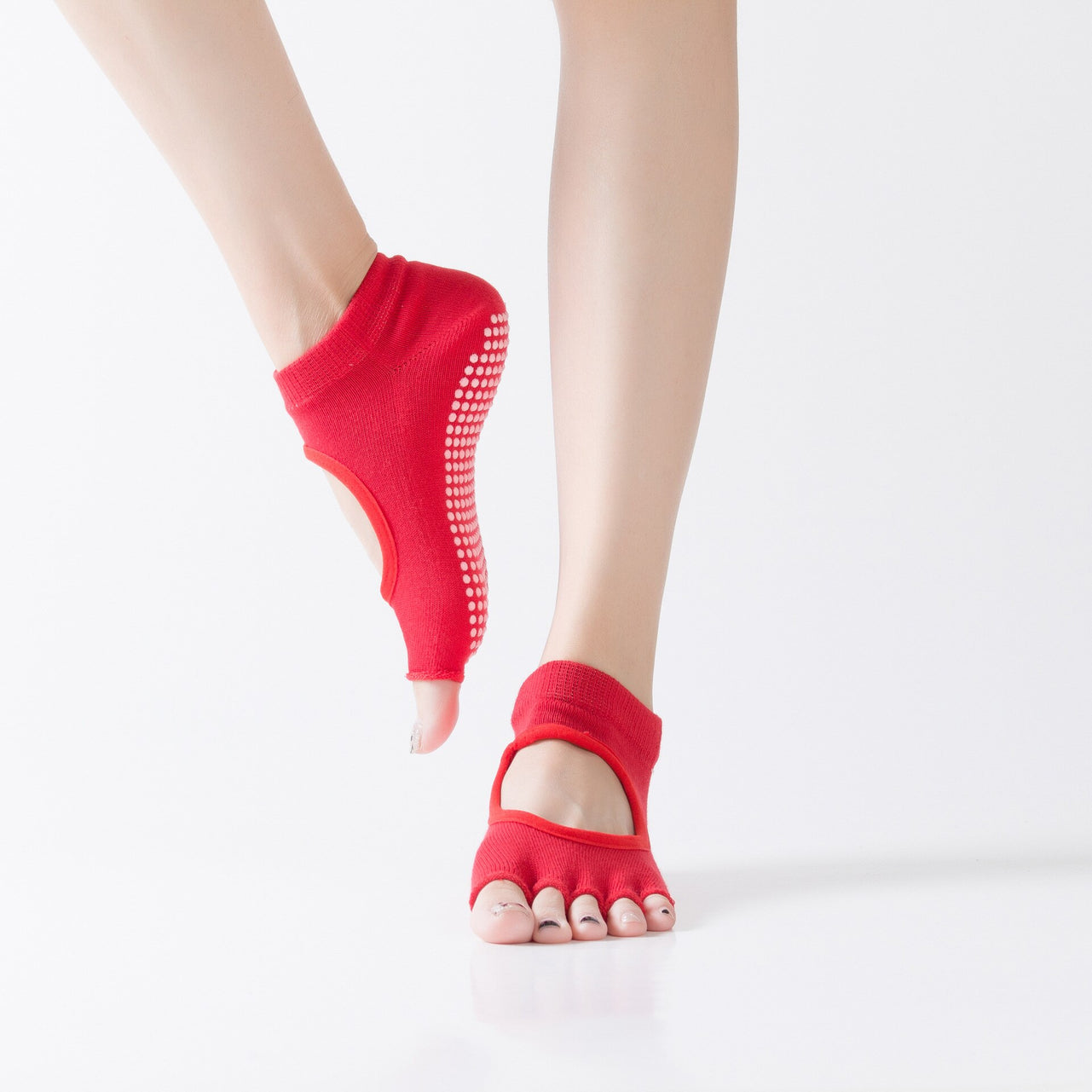 Toeless Non Slip Yoga Socks - 2 desire