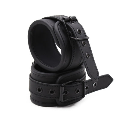 Adjustable PU Leather  Handcuffs Ankle Cuff