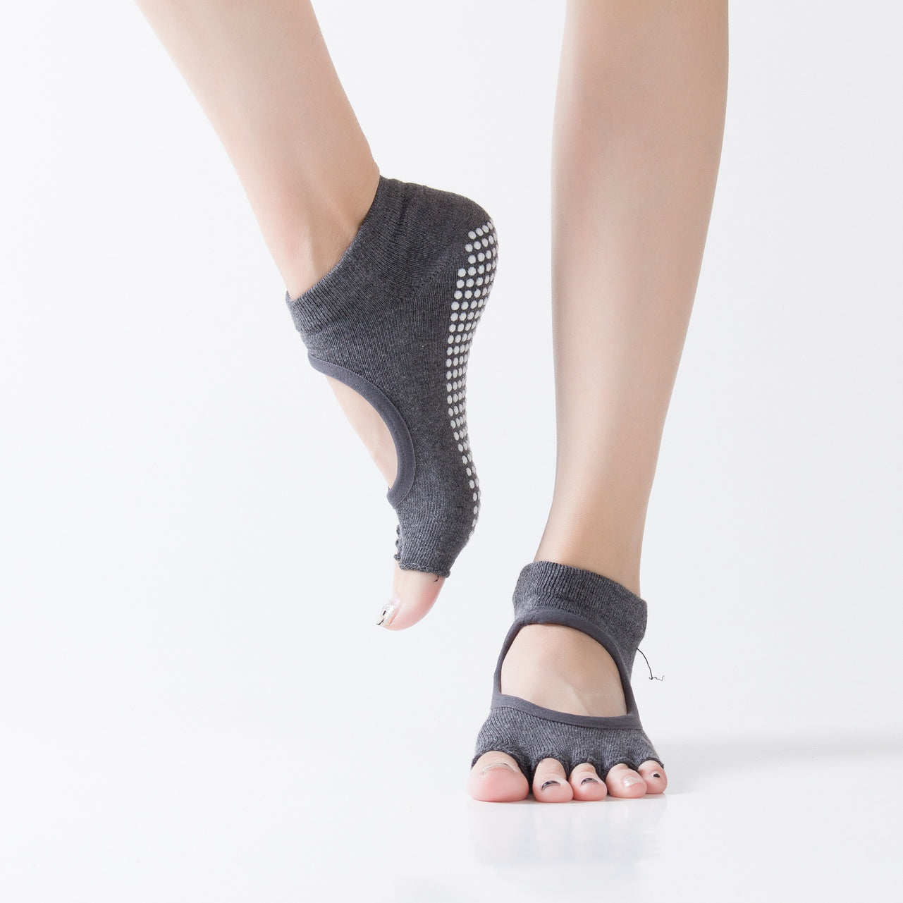 Toeless Non Slip Yoga Socks - 2 desire
