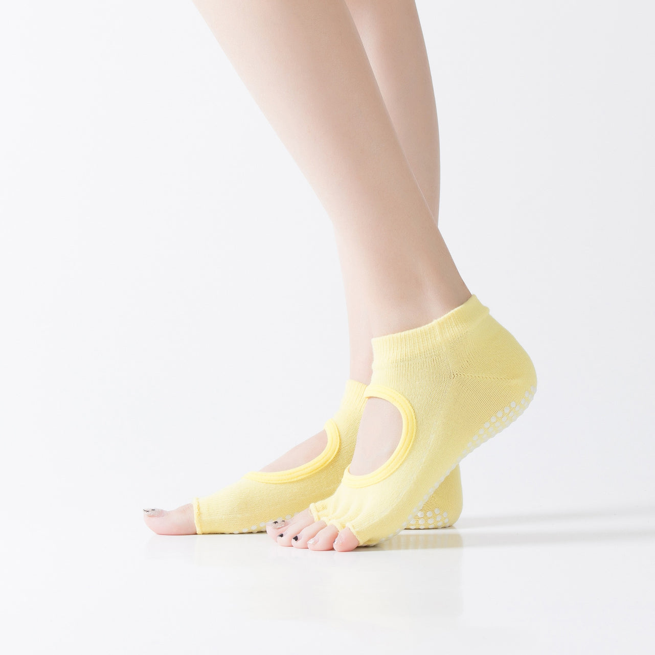 Toeless Non Slip Yoga Socks - 2 desire