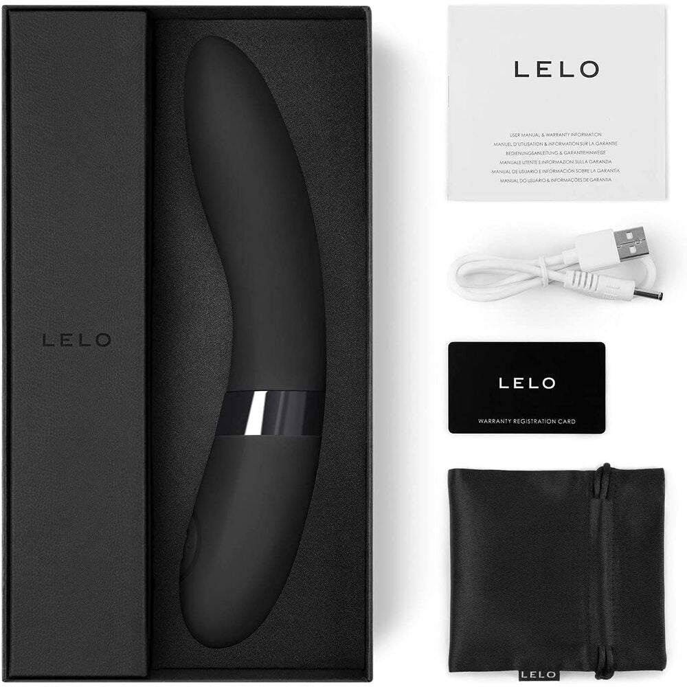 Lelo Elise 2 Dual Powered G Spot Vibrator Black - 2 desire