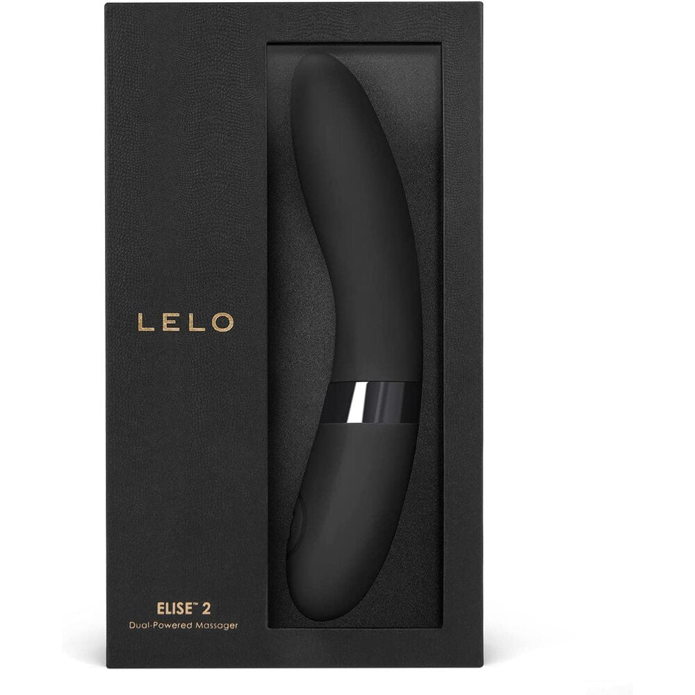 Lelo Elise 2 Dual Powered G Spot Vibrator Black - 2 desire