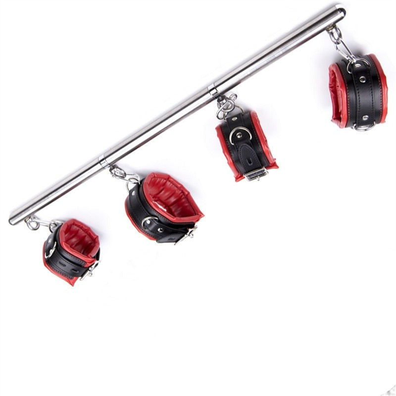 BDSM Bondage Spreader Bar And Hand Cuff